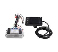 ZASCHMOY Kit de Contrôleur de Vélo électrique avancé avec écran LCD - 36V / 48V / 60V, 750W, 33A, Dissipation de Chaleur Efficace, Alliage en Aluminium ABS pour une Installation Rapide