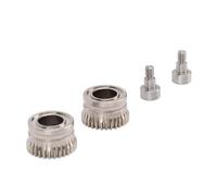 ZASCHMOY Kit de Kit de Vitesse d'extrudeuse en Acier Durci Ensemble Ni plaqué Tout Remplacement de dureté à Haute dureté pour K1 Ender 3 Imprimante 3D Pièces