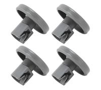 ZASCHMOY Kit de Remplacement des Roues de Lave-vaisselle Universel pour un Mouvement et une Installation Faciles - 4pcs Accessoires pour Aeg Favorit Privilyg Zanussi - Plastique Pp Robuste