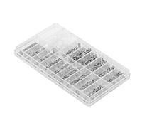 ZASCHMOY Kit de Réparation de Lunettes Comprenant 1000 Vis et Coussinets, une Pince à épiler et une Boîte de Rangement Compacte et Portable pour la Réparation de Lunettes, de Lune (type 3)
