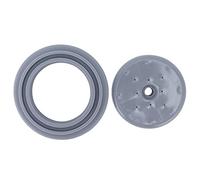 ZASCHMOY Kit de Réparation de Valve de Pulvérisation d'hôtel - Couvercle de Robinet de Douche Noir Durable pour Pulvérisateur d'évier de Cuisine Commercial - Compatible avec la Plupart des (9957