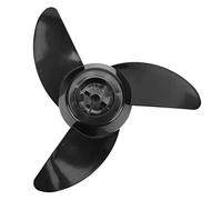 ZASCHMOY Kit d'hélice Hors-Bord électrique 3 Pales de Rechange pour Moteurs de Pêche à la Traîne de 28, 36, 46 LB - Plastique Durable, Compatible 12 V/24 V, Installation Facile