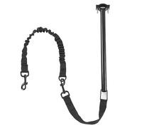 ZASCHMOY Laisse de Chiens de Vélo Rétractable avec Nylon et Métal - Laisse de Compagnie Mains Libres pour Le Vélo, l'exercice et l'entraînement, Correspond à Tout Type de, de Corde Détachable et