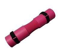 ZASCHMOY Le Barbell Pad Est Un Coussin d'haltères en éponge de Caoutchouc Haute densité adapté aux Squats, aux Fentes et aux Poussées de Hanche. Il Est livré avec Un Harnais de sécurité, Portable,