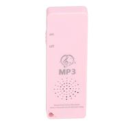 ZASCHMOY Lecteur MP3 de qualité Sonore sans Perte, Mini Lecteur de Musique Portable pour étudiants, Prend en Charge une Carte Mémoire de 64 Go, Longue Durée de Vie de la Batterie et Utilisation (PINK)