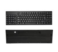 ZASCHMOY Left Handed Desktop Keyboard with USB Interface 109 Key High Durability ABS Layout Featuring Numeric Pad for Business Accounting and Design