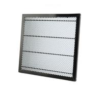 ZASCHMOY Lit en Nid D'abeille, Plate-forme de Gravure en Aluminium 400 X 400 Mm avec Conception de Grille Uniforme et Dissipation Thermique, pour Machines de Gravure DIODE et CO2