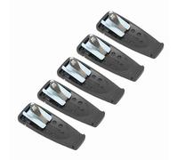 ZASCHMOY Lot de 5 Clips de Ceinture Radio pour GP2000 GP88S GP328 GP338 - Clamp/Holder de Ceinture Robuste pour Talkie-walkie - Remplacement Idéal pour Un Transport sécurisé