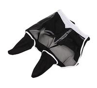 ZASCHMOY Masque de Mouche à Cheval en Maille avec Oreilles - Protection UV élastique | Masque Oculaire à Cheval Détachable et Respirant | Bleu et Vert pour Un Confort Léger (L)