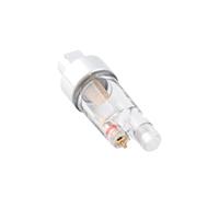 ZASCHMOY Mini Filtre à Air Professionnel Aérographe Piège à Eau en Ligne 1/8 Accessoire D'Aérographe Parfait pour Filtrer L' et pour Aérographe Passe-temps Tatouage Ongles