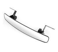 ZASCHMOY Miroir de Recul Central Convexe à 180 Degrés Grand Angle Panoramique Vue Panoramique avec Un Boîtier ABS Résistant à l'impact pour, 16,5x3.2In Miroir Intérieur Réglable