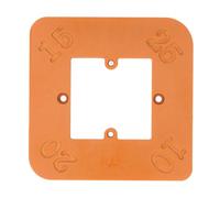 ZASCHMOY Modèle de Rayon d'angle Rond Polyvalent avec R10 R20 R20 R25 Options pour les Projets de Gabarit de Routeur du Bois Universel - Matériel Synthétique Robuste pour la Précision et
