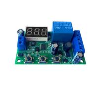 ZASCHMOY Module de Détection de Courant 12 V 0-10 A, Contrôle de Relais de Détection de Courant avec Calibrage des Erreurs et Réglage du Retard, pour la Protection des Circuits et