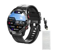 ZASCHMOY Montre Intelligente à écran Tactile, écran HD de 1,52 Pouces, Moniteur de Fréquence Cardiaque, Plus de 100 Modes Sportifs, Cadrans Personnalisables, IP67, Appels BT, Autonomie de 3