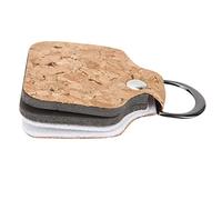 ZASCHMOY Nettoyeur de Ligne de Pêche 2 en 1, Lisseur de Fil de Pêche à la Mouche avec Clips en D - Outil Durable en Mousse de Coton et Fibre pour Un Nettoyage et Un Lissage Efficaces de la Ligne -