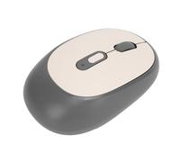 ZASCHMOY Optical with Silent Clicks 800 1600 2400 DPI USB Receiver Portable Ergonomic Design for PC Laptop White Gray