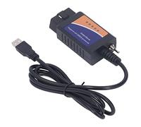 ZASCHMOY Outil de Diagnostic Voiture ELM327 PIC18F25K80 - Scanner Auto Rapide & Précis avec Support CD, Compatible OBD2 pour Tous Véhicules Européens