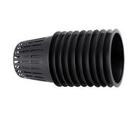 ZASCHMOY Paniers de Croissance de Plantes Hydroponiques en Maille Robuste - Pots de Clonage en Plastique Durable pour Le Jardinage Intérieur/extérieur, économie d'eau et Conception Légère (Black)