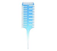 ZASCHMOY Peigne à Mèches à 3 Voies, Outil de Coiffure Professionnel avec 2 Côtés de Tissage pour une Utilisation en Salon, Design Ergonomique Léger