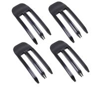 ZASCHMOY Peigne de Style Façonnage du Vent Défini pour une Frange Moelleuse et un Volume Rapide des Cheveux - Petits Cheveux Noirs Volumizing Clips pour les Types de