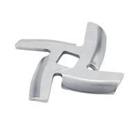 ZASCHMOY Pièces de de Lame de Plaque de Hachoir de Broyeur de Viande d'acier Inoxydable pour le Hachoir à Viande 46mm Outil de Cuisine Solide et Pointu Facile à Nettoyer (Petite lame de 46 mm de