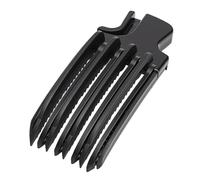 ZASCHMOY Pince à Cheveux Volumisante, Peigne de Levage de Racines, Outil de Coiffure instantané pour Booster de Volume instantané, pour Chaleur Fine et Plate, Acrylique Unisexe Essentiel (BLACK)