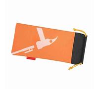 ZASCHMOY Pochette à Clous pour Piquet de Tente - Sac de Rangement en Tissu Oxford Noir Durable pour Accessoires de Camping - Facile à Transporter, Pochette Portable 36 X 16 Cm (Orange)
