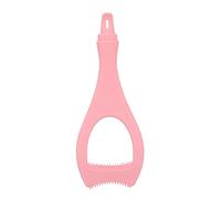 ZASCHMOY Pochoir à Ailes en Silicone, Déflecteur de Mascara à Brosse en Queue de Poisson Amovible, Flexible et Réutilisable, Lavable à Haute Température (PINK)
