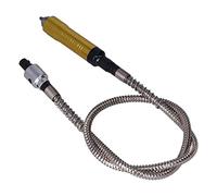 ZASCHMOY Poignée de Mandrin de Câble d'extension d'arbre Flexible pour Meuleuse - Adaptateur de Polisseuse électrique Ergonomique pour le Meulage Fin, le Polissage, la Découpe et la Gravure -