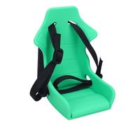 ZASCHMOY Porte-bébé de Vélo Pliable, Sangle Réglable, Longueur, Siège de Vélo Avant en Plastique pour s'amuser en Plein Air (Green)