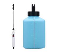 ZASCHMOY Pulvérisateur alimenté par Batterie 5L Pulvérisateur de Jardin électrique Rechargeable avec 3 Buses de Brouillard Baguette Rétractable Bandoulière Réglable pour Pelouse,