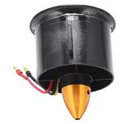 ZASCHMOY QXMotor - Ventilateur canalisé EDF à 6 Pales de 70mm, avec Moteur sans Balais QF28223000KV, pour le Fonctionnement d'un Avion RC à Grande Vitesse