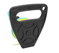 ZASCHMOY Reel de Plongée sous-Marine Portable avec Bouchon de Pouce pour la Plongée en Apnée Sports Nautiques sous-Marins | Reel de Pêche de avec Fil de Nylon Jaune 46 M et Contrôleur de Bobine