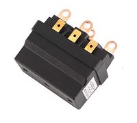 ZASCHMOY Relais de Contact Solénoïde de Treuil 12 V 120 A - Ajustement Universel pour Véhicule ATV UTV 4X4 - Plastique et Acier Durables - Installation Facile