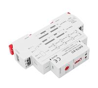 ZASCHMOY Relais temporisé Double Fonction avec Indicateur LED - Tension Nominale AC230 V et DC24 V, Retard Réglable de 0,1 S à 10 Jours, Interrupteur Multifonction pour Télécommande et Automatisation