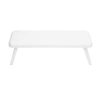 ZASCHMOY Repose bras pour Manucure 2 Pi ces Rectangulaires Pliables et Lavables Compatible avec Lampes Ongles de Moins de 8 cm Rose WHITE