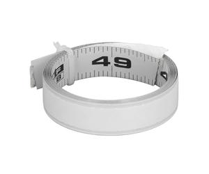 ZASCHMOY Ruban à Mesurer Auto-adhésif - Règle de Mesure Adhésive Découpable de 1,2 M pour établi de Travail et Table de Scie - Acier au Carbone Durable avec Marquages clairs - Outil de Mesure