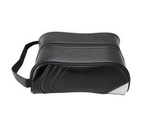 ZASCHMOY Sac de Support de Chaussures en Cuir PU de PU de Plan avec Poignée - Stockage de Chaussures Multifonctionnel Portable pour Le Voyage, Grande capacité, Noir (Black)