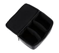 ZASCHMOY Sac d'objectif de Caméra Portable avec Fermeture à Glissière et Protection Rembourrée - Idéal pour Le Numérique, Le Zoom, Les Objectifs Grand Angle - Comprend la Sangle de Transport