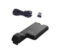 ZASCHMOY Scanner de Codes-Barres Portable sans Fil BT 5.0, Lecteur de Codes-Barres avec Batterie 1500 MAh, Conception Fine de 15,5 Mm pour PC, Téléphone Portable, Tablette iOS (Code- 2D)