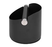 ZASCHMOY Seau à Marc de café en Acier Inoxydable FC-04-1 avec Cafetière en Silicone - Convient aux Accessoires de Cuisine pour la Maison, le Restaurant et le Bar (Trompette noire (FC-04-2))