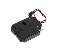 ZASCHMOY Serrure de Commande électrique électromagnétique DC 12 V 2 A - Serrure de Tiroir en Acier au Carbone avec Support de 150 Kg - Idéal pour les Armoires et les Casiers Libre-service