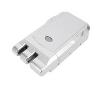 ZASCHMOY Serrure électronique sans clé, Serrure de Porte Intelligente avec Télécommande et Contrôle par Application, Entrée sans clé Compatible WiFi, Conception à Double Moteur, Alerte