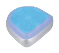 ZASCHMOY Siège Rehausseur Gonflable pour Spa et avec Ventouses, Support rembourré Antidérapant pour Baignoires Domestiques et Extérieures, fermeté Réglable, Bleu (Blue)