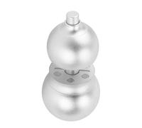ZASCHMOY [Stress Relief Magnetic Lévitation Gourd Jouet] du Doigt Portable avec Curseur de Métal de Contrainte | Outil de Relaxation Compacte pour Le TDAH | Noir (Silver)