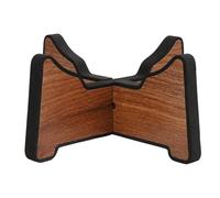 ZASCHMOY Support de Tambour éthéré avec Couche de Silicone Non Absorbant, Porte-affiche en Bois Détachable pour Pain à la Main et Tambour de la Langue, Porte-bois de Taille Moyenne (S)