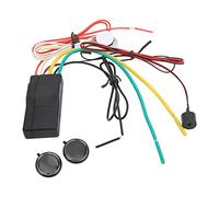 ZASCHMOY Système d'alarme de Voiture sans Fil, Antidémarrage de Voiture, 2.4GHZ, Verrouillage du Moteur, Entrée sans clé, Dispositif Anti-détournement pour Véhicules 12V