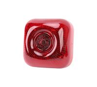 ZASCHMOY Système D'Alarme Incendie sans Fil 433 MHz, Cloche D'incendie Manuelle avec Alarme Sonore et Lumineuse, pour la sécurité Domestique et Commerciale (Prise UE)