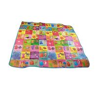 ZASCHMOY Tapis d'éveil Réversible pour bébé, Pliable, Lavable, Motif Ferme, Imperméable, Grande Taille, adapté à une Utilisation au sol.