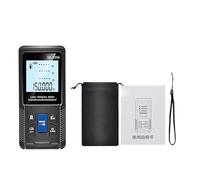 ZASCHMOY TéléMètre Outil de Mesure Numérique Mesureur de Distance électronique 150 M Précision de 2 Mm Volume de Zone Pythagore avec écran LCD rétroéclairé 20 Stockage de Données pour la (SK-150A)